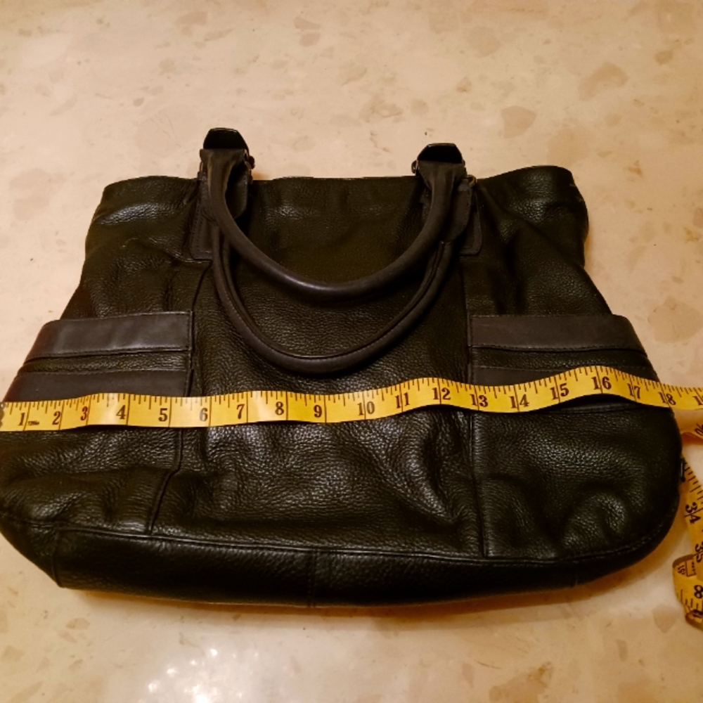 Vintage Cole Haas leather handbag black